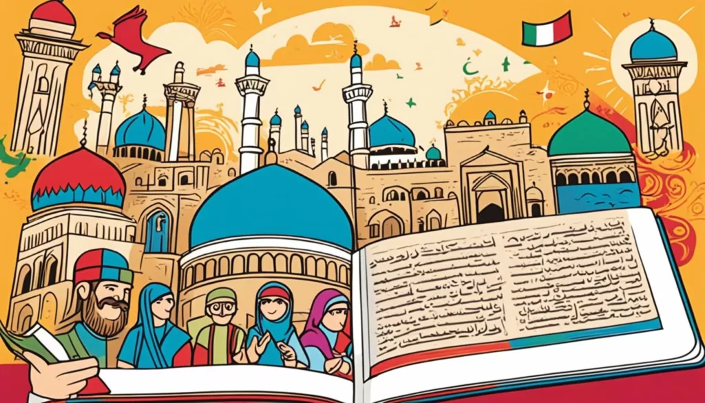 Syriac language textbook as part of Iraq's language education program