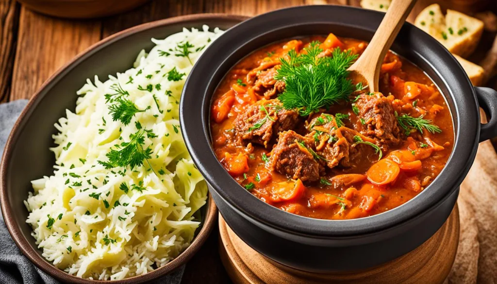 A pot of Moldovan Sarmale