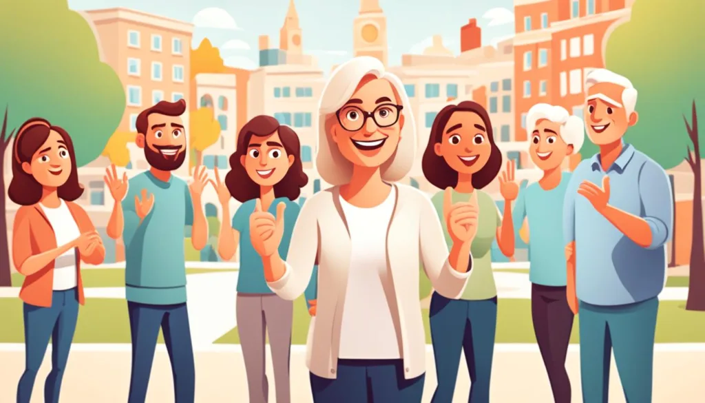 American Sign Language interpreter