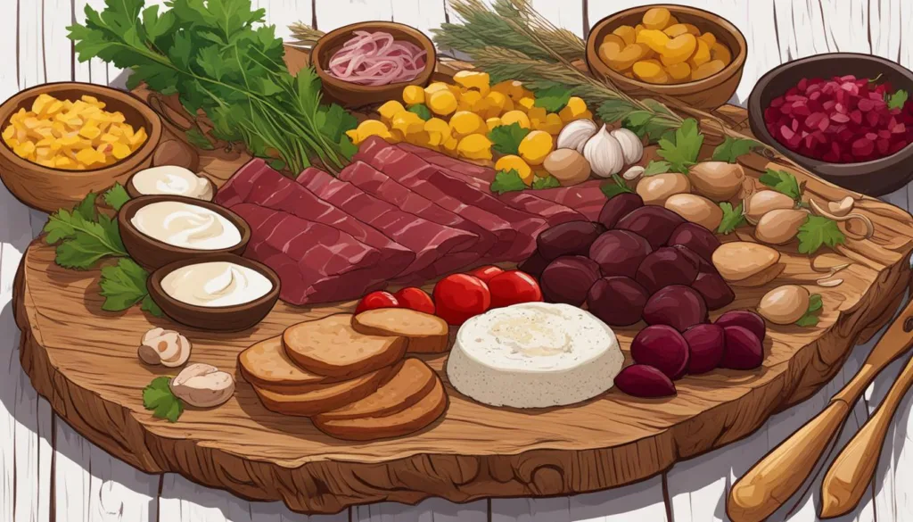 Assorted Ukrainian Zakusky Assorted Ukrainian Zakusky