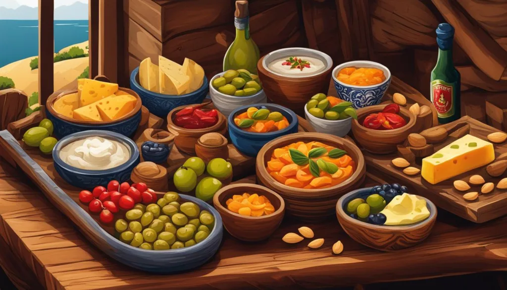 Assorted petiscos representing the Taste of Portugal tour Assorted petiscos representing the Taste of Portugal tour