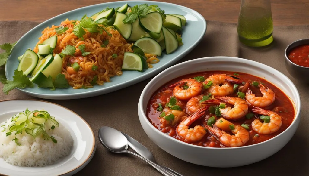 Authentic Mozambican Prawn Dish Authentic Mozambican Prawn Dish