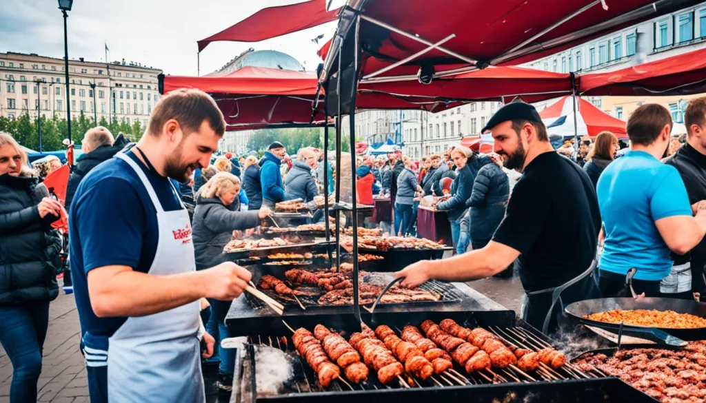 Belarusian street food Belarusian street food