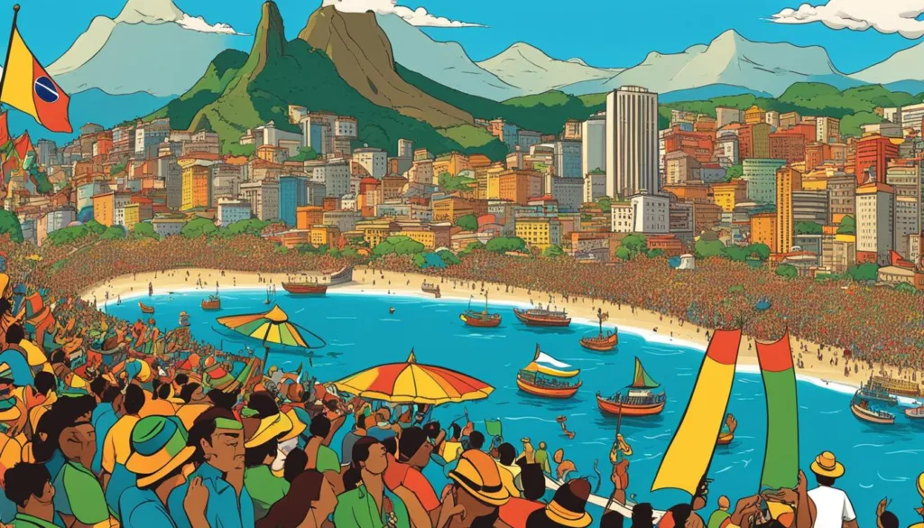 Brazil vacation timing during peak tourist season