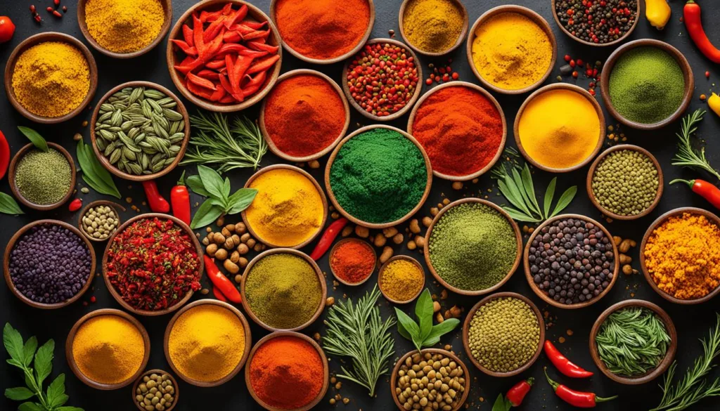 Cameroonian spices and herbs