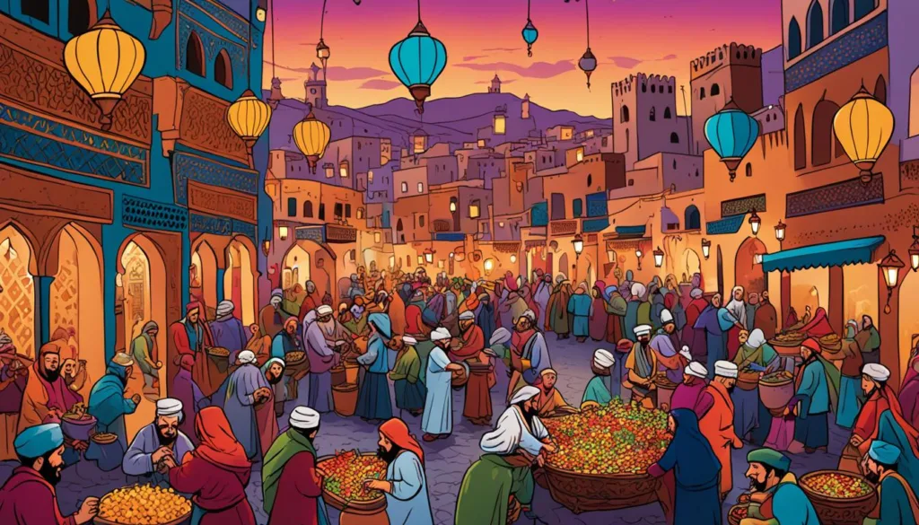 Cultural festivities in Morocco