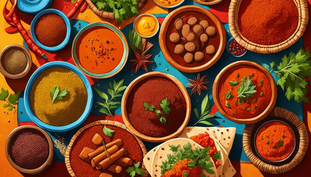 Ethiopian festive foods Ethiopian festive foods