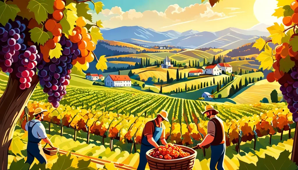 Grape Harvest in Georgia