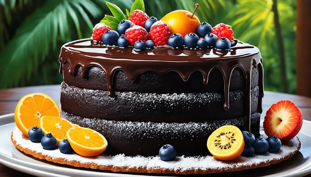 Indulgent Black Cake