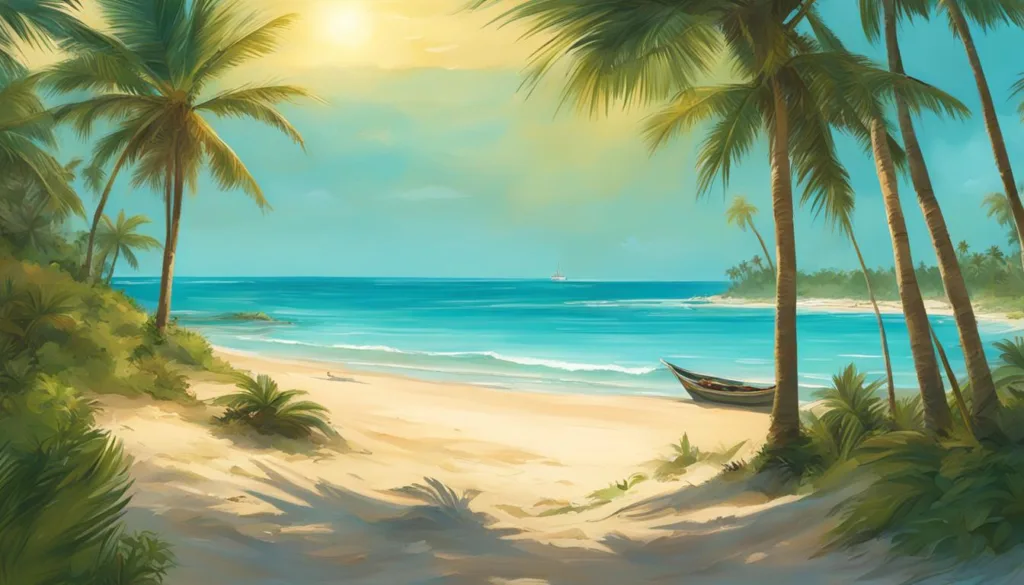 Ivory Coast beach scenery Ivory Coast beach scenery