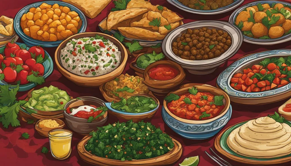 Lebanese Mezze Assortment Lebanese Mezze Assortment