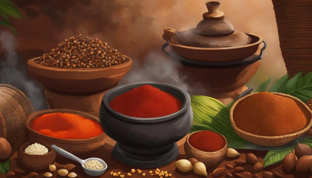 Making of Red Palm Nut Sauce