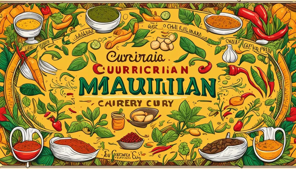 Mauritian curry as a tapestry of tastes