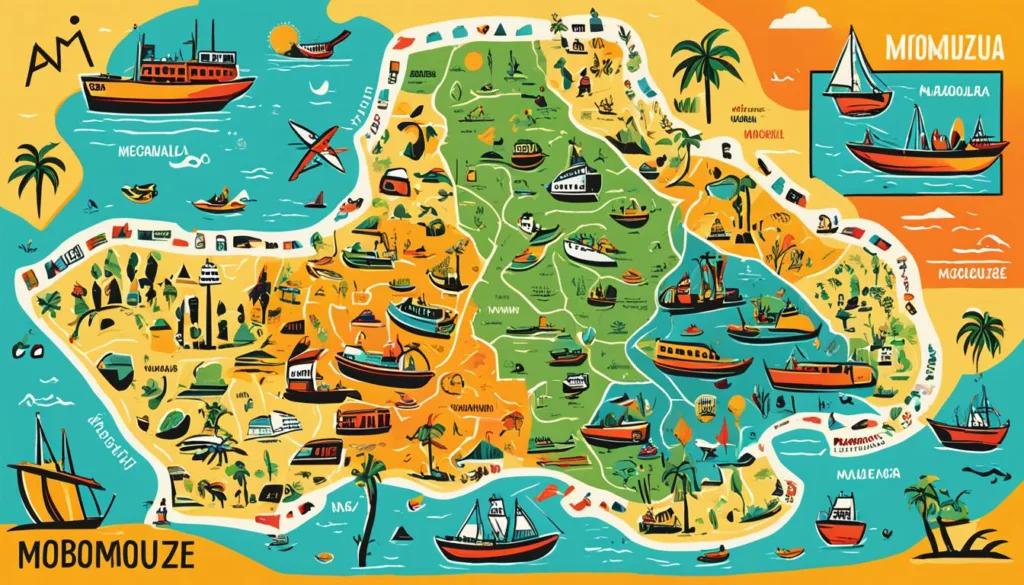 Mozambique language diversity map Mozambique language diversity map