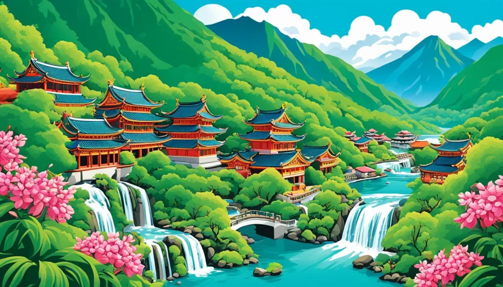 Natural wonders in Taiwan