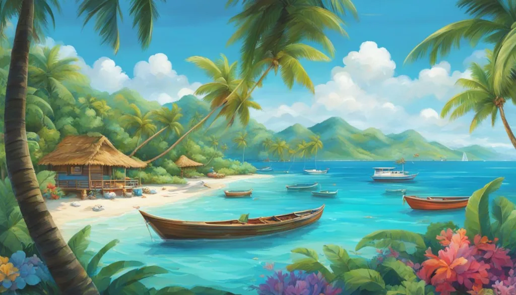 Peak season in Kiribati