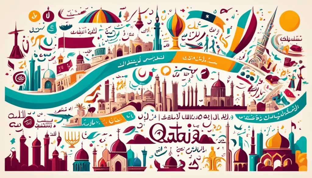 Qatar's vibrant language mix Qatar's vibrant language mix