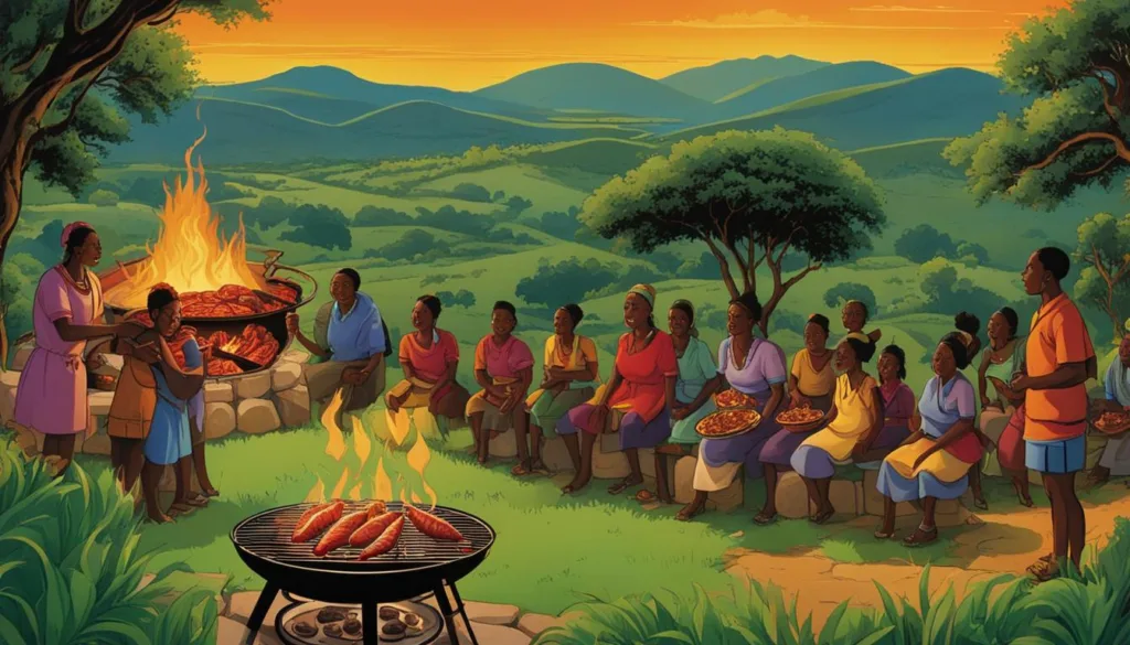 Swazi Braai tradition