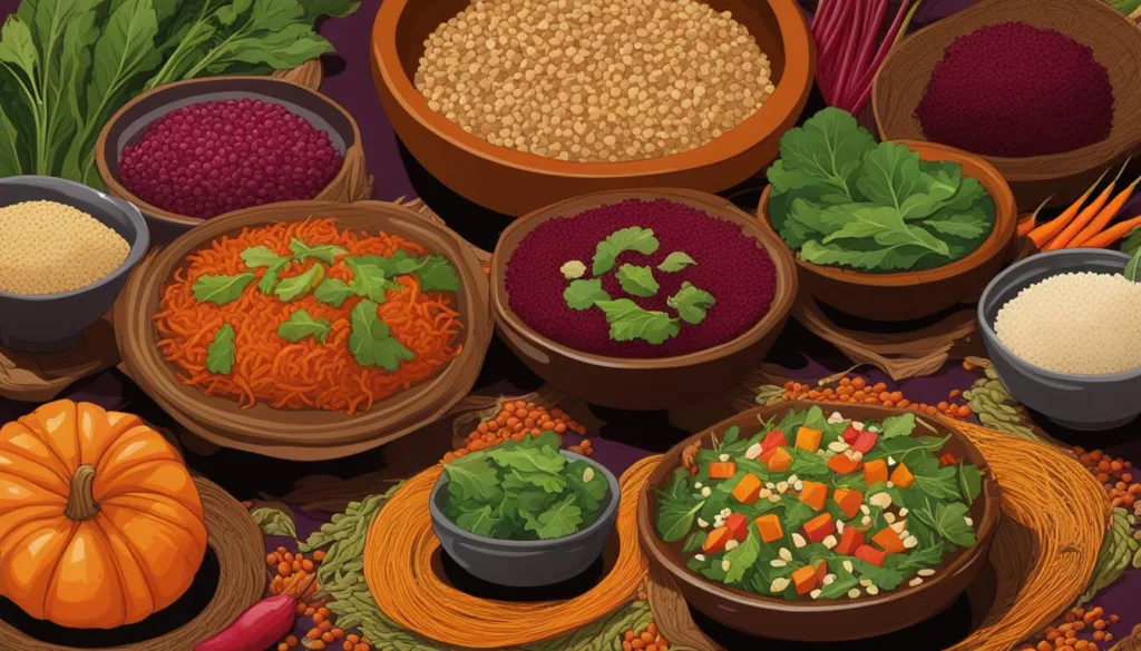 Swazi Grain and Vegetable Dishes