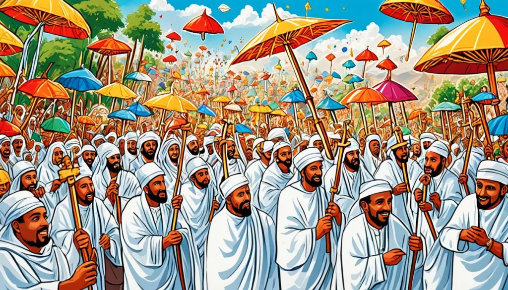 Timkat Festival Celebration