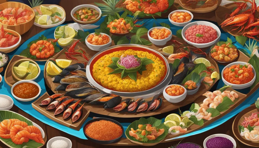 Tongan seafood delicacies Tongan seafood delicacies