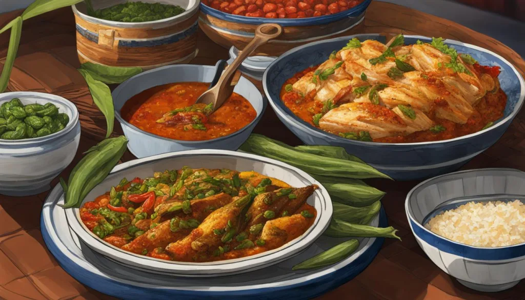 Traditional Angolan dishes Traditional Angolan dishes