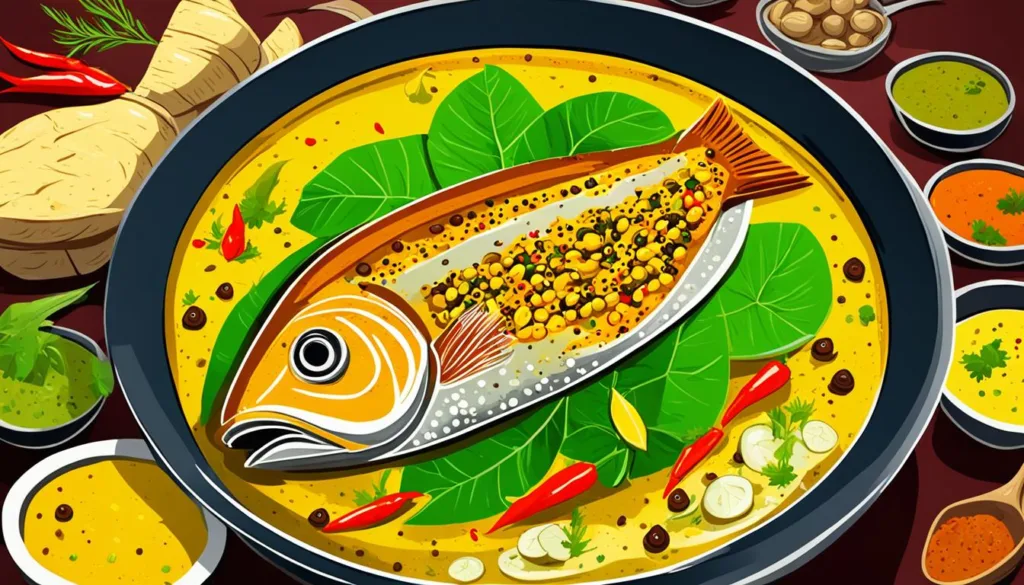 Traditional Bangladeshi Ilish Fish Curry Traditional Bangladeshi Ilish Fish Curry