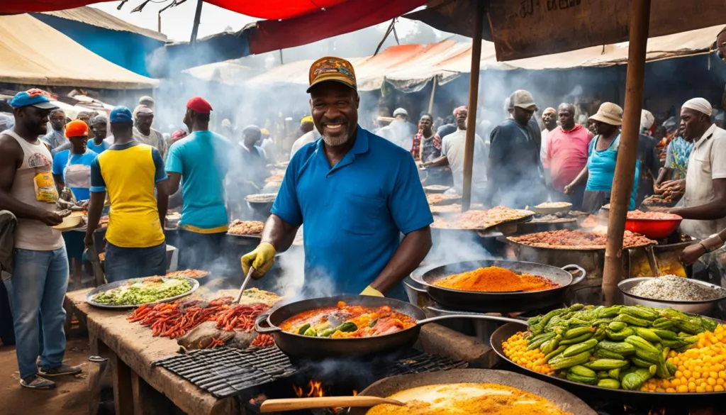 Traditional Cameroonian dishes