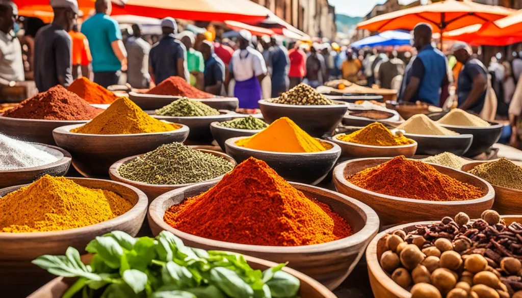 Traditional Ghanaian spices and cooking Traditional Ghanaian spices and cooking