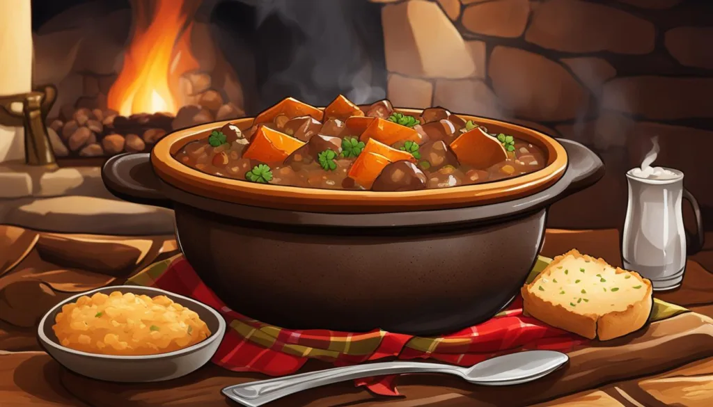 Traditional Irish stew and soda bread Traditional Irish stew and soda bread