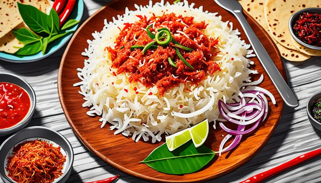 Traditional Mas Huni breakfast in the Maldives