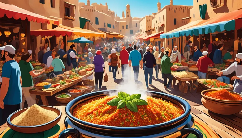 Traditional Tunisian Couscous