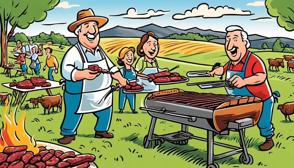 Traditional Uruguayan Asado