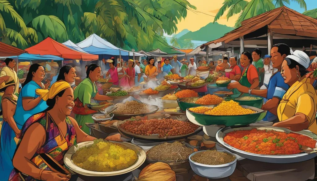 food exploration in Samoa